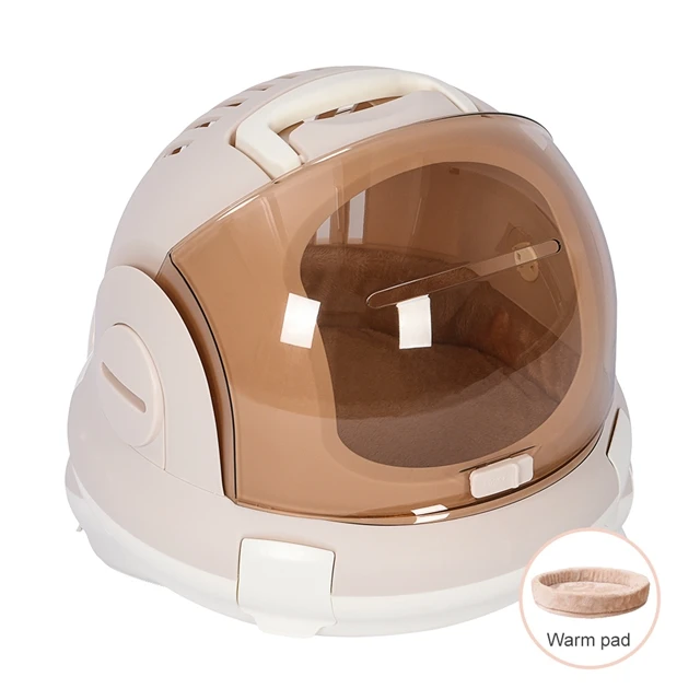 New Astronaut Travel Pet Carrier Large capacity, New Cat Air Box, Warm Cat Bed, Dark brown,grey
New Astronaut Travel Pet Carrier Large capacity, New Cat Air Box, Warm Cat Bed, Dark brown,grey
