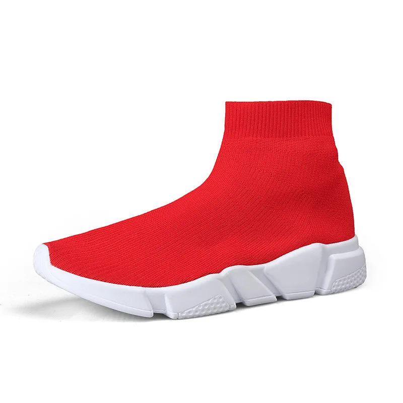 Brand-name pedal air cushion sneakers unisex Paris high-top socks shoes knitted boots, Customized color
Brand-name pedal air cushion sneakers unisex Paris high-top socks shoes knitted boots, Customized color
