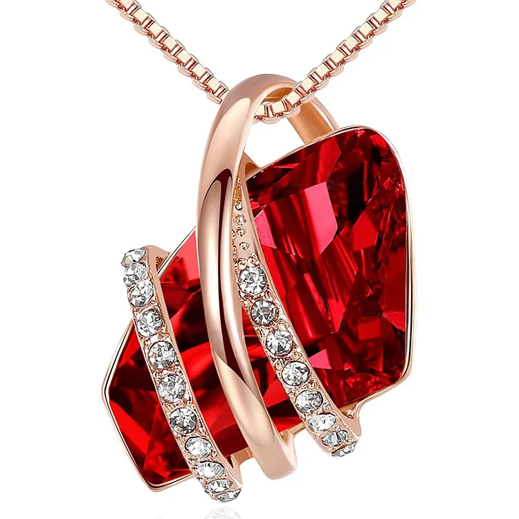 Wish Stone Pendant Necklace with Birthstone Crystal Custom Irregularity shaped diamond silver pendant necklace for du 
Wish Stone Pendant Necklace with Birthstone Crystal Custom Irregularity shaped diamond silver pendant necklace for du