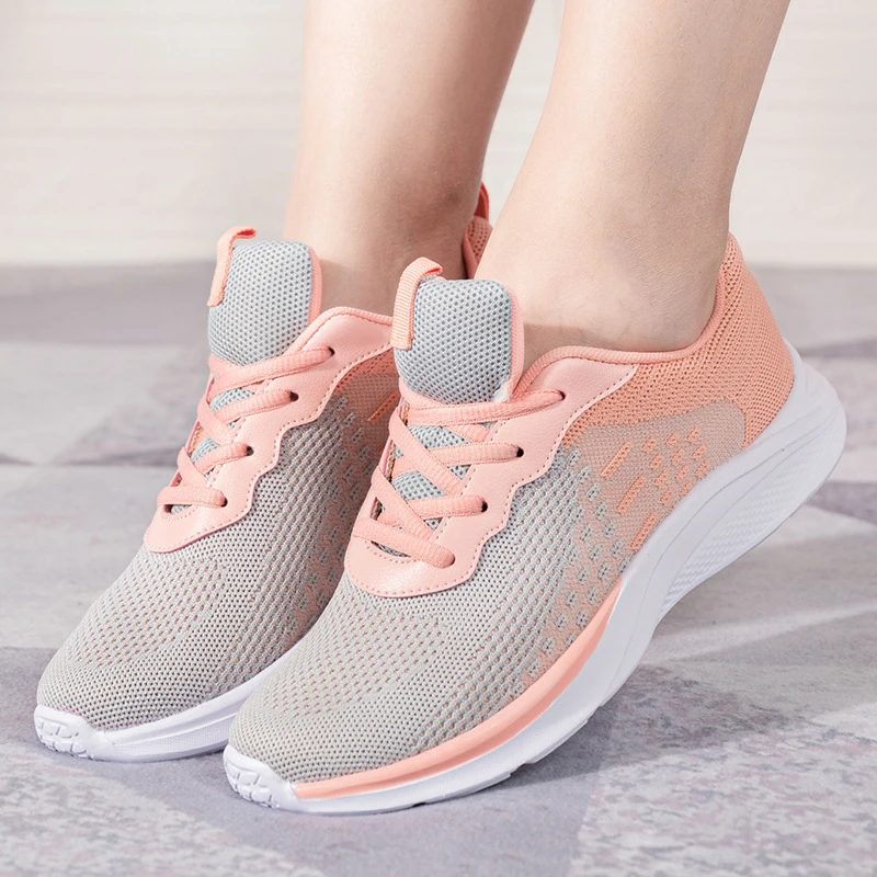 X285 women classic color blocking knitted fabric light weight fashion sneakers 2021, As picture or custom
X285 women classic color blocking knitted fabric light weight fashion sneakers 2021, As picture or custom