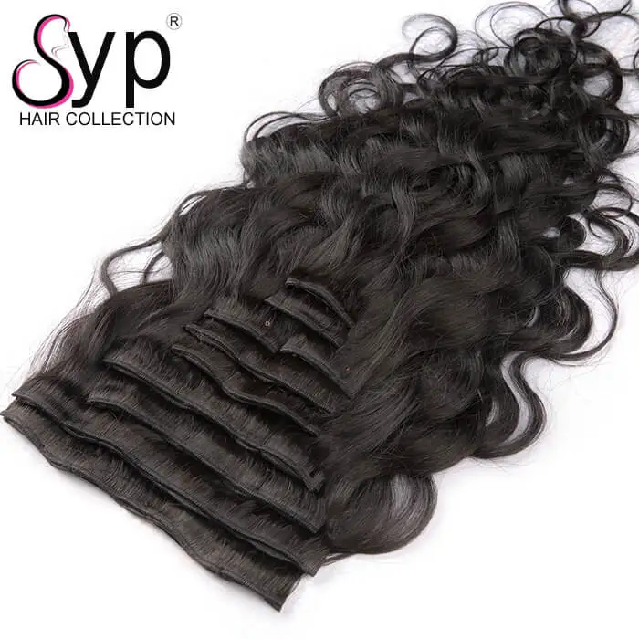 100% Unprocessed Double Weft Clip in Human Hair Extensions Natural Brazilian Hair Body Wave
100% Unprocessed Double Weft Clip in Human Hair Extensions Natural Brazilian Hair Body Wave