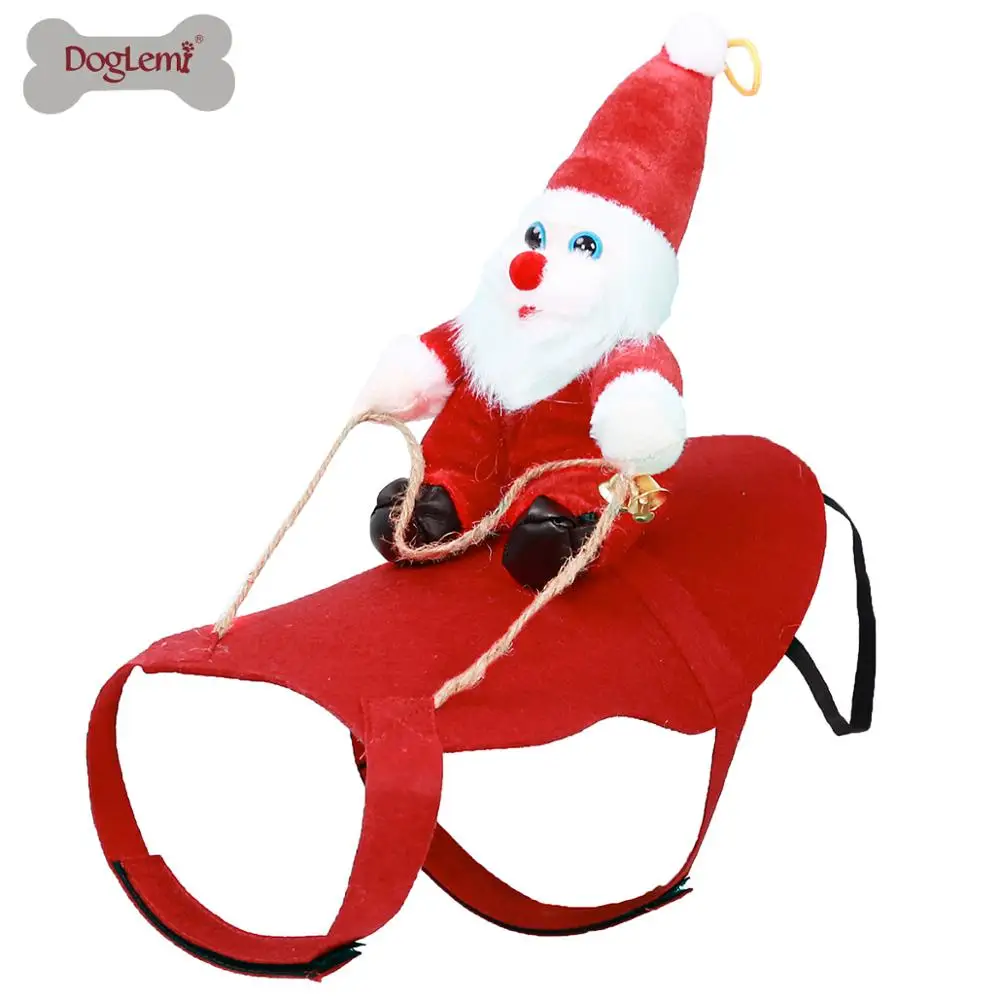 Running Santa Claus Dog Costume Christmas Party Dressing Up Pet Dog Clothes Pet Outfit, Red
Running Santa Claus Dog Costume Christmas Party Dressing Up Pet Dog Clothes Pet Outfit, Red