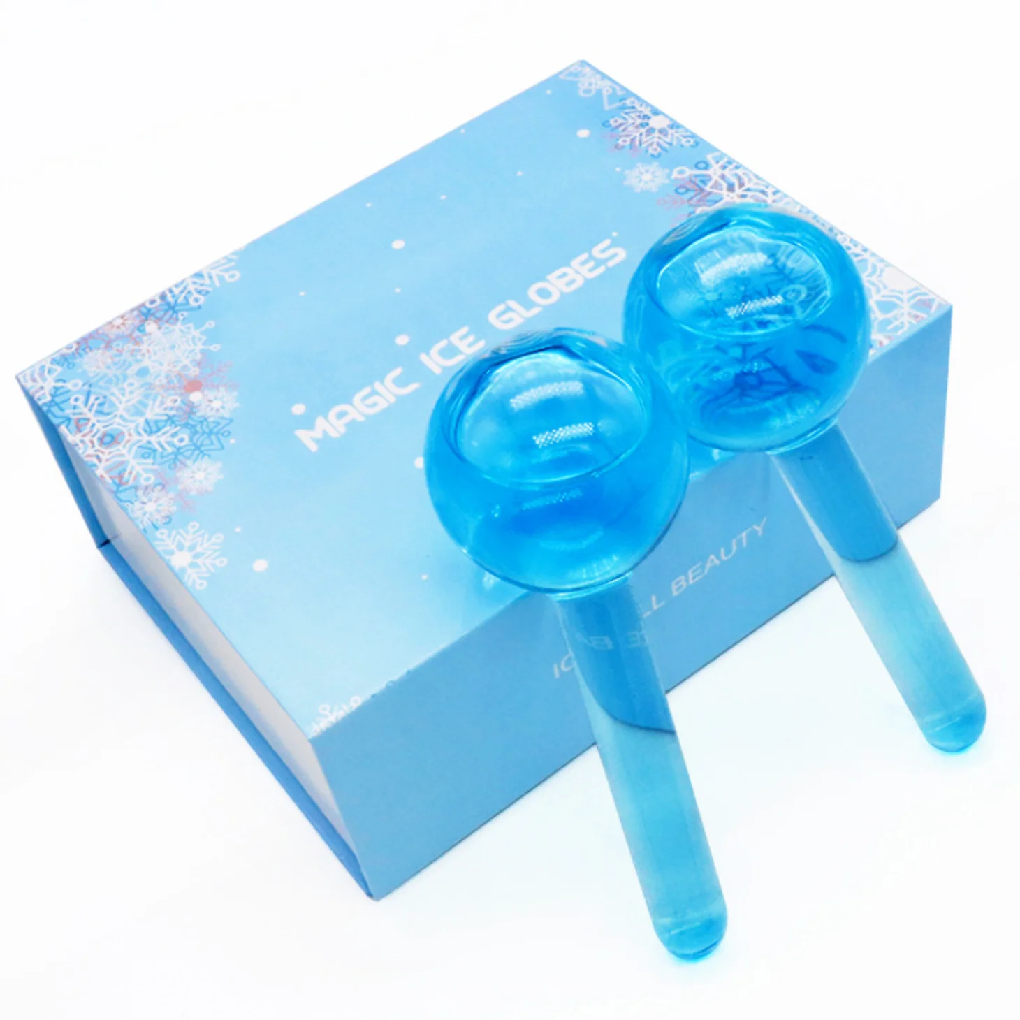 2Pcs Creative Facial Massage Globes Beauty Ice Ball Energy Crystal Ball Facial Cooling Ice Globes
2Pcs Creative Facial Massage Globes Beauty Ice Ball Energy Crystal Ball Facial Cooling Ice Globes