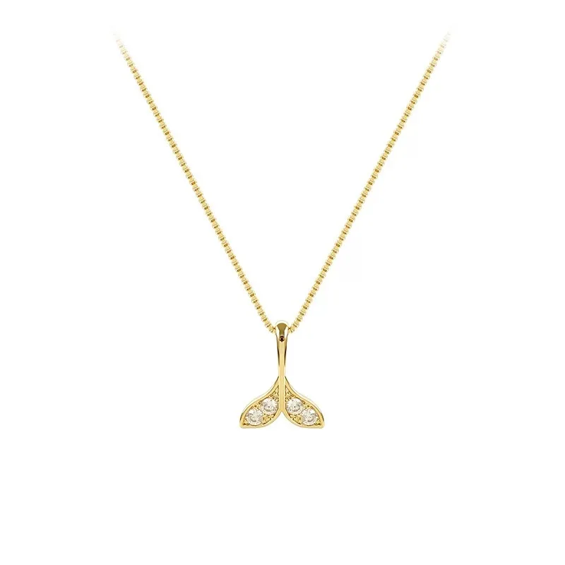 2020 New Mermaid Necklace Female Clavicle Chain Girl Rhinestone Korean Fashion Simple, Gold and silver
2020 New Mermaid Necklace Female Clavicle Chain Girl Rhinestone Korean Fashion Simple, Gold and silver