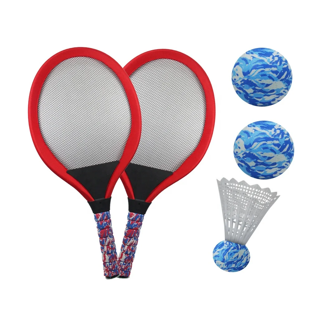 Outdoor Sports Parent-child Game Training Kids Gift Beach Toy Tennis Racket Set Beginner Practice Durable Indoor Badminton Ball, Colorful
Outdoor Sports Parent-child Game Training Kids Gift Beach Toy Tennis Racket Set Beginner Practice Durable Indoor Badminton Ball, Colorful