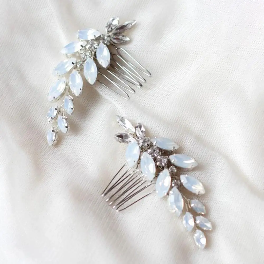 Luxury wedding hair accessories bridal hair combs elegant opal bridal hair accessories
Luxury wedding hair accessories bridal hair combs elegant opal bridal hair accessories