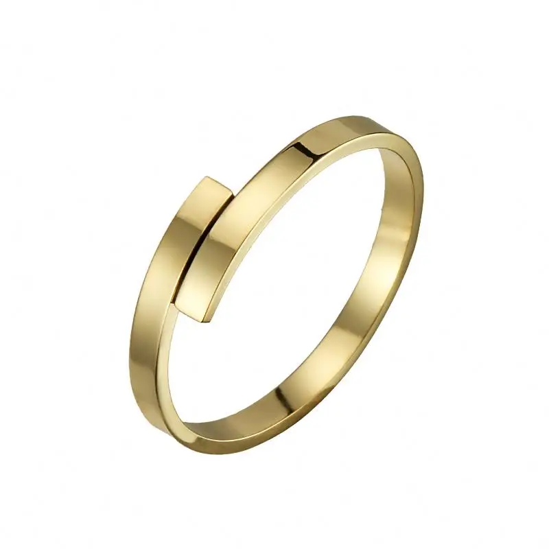 Minimalist 18K Gold Plated Resizable Stainless Steel Rings Men Adjustable,Unique Stainless Steel Ring
Minimalist 18K Gold Plated Resizable Stainless Steel Rings Men Adjustable,Unique Stainless Steel Ring