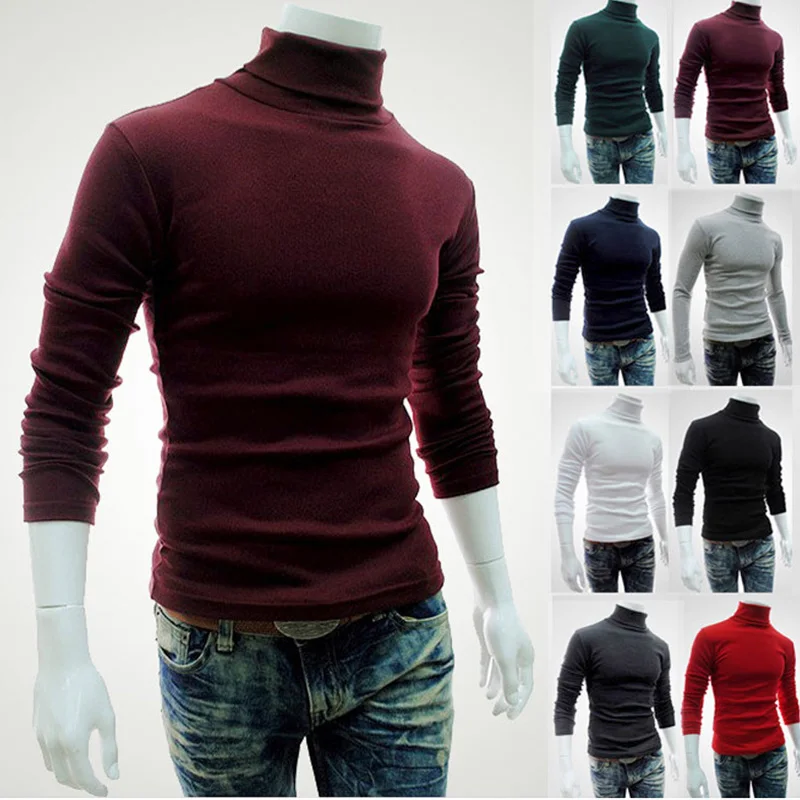 Custom logo Mens Long Sleeve Plain High Collar Sweater Pullover Turtleneck Sweater for Men, Customized color
Custom logo Mens Long Sleeve Plain High Collar Sweater Pullover Turtleneck Sweater for Men, Customized color