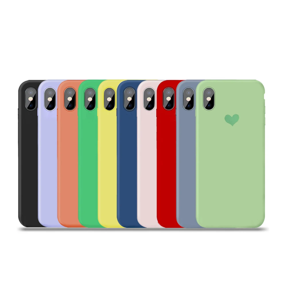 Microfiber Inner Love Heart Silicone Case Candy Colorful Fashion Max for for iphone X 11pro Max
Microfiber Inner Love Heart Silicone Case Candy Colorful Fashion Max for for iphone X 11pro Max