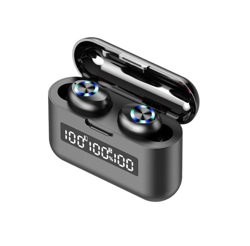 Wireless Headphones TWS Earphones 2000mAh Charging Box Sports Waterproof Headsets HiFi Stereo Earbuds with Microphones
Wireless Headphones TWS Earphones 2000mAh Charging Box Sports Waterproof Headsets HiFi Stereo Earbuds with Microphones