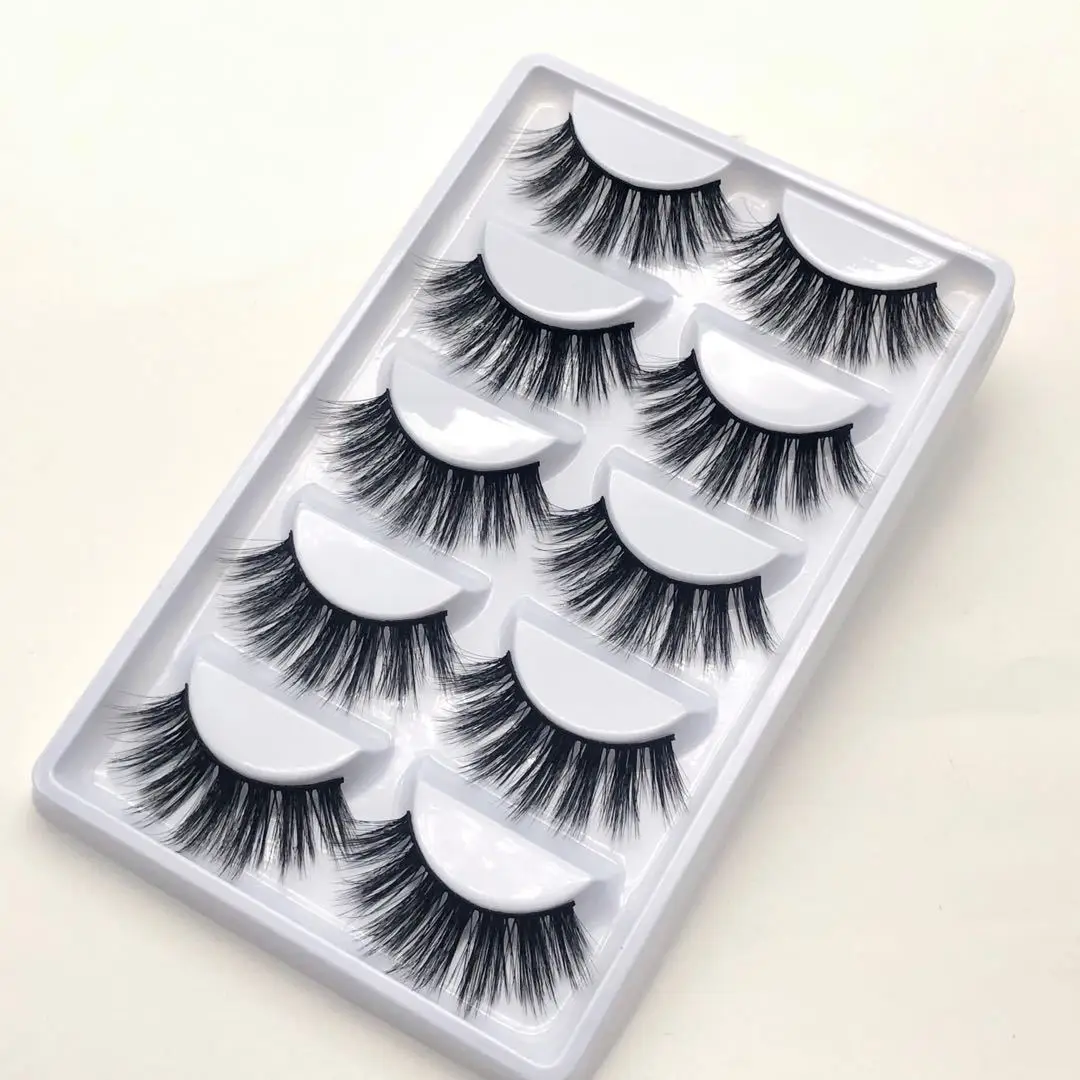 New arrival 5 pairs eyelashes set 3d faux mink lashes vendor with custom private label, Natural black
New arrival 5 pairs eyelashes set 3d faux mink lashes vendor with custom private label, Natural black