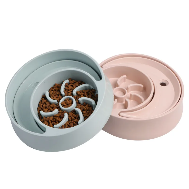 2 In 1 Custom Pet Bowl Food And Water Cat Plastic Bowls Dog Slow Eating Bowl, As picture
2 In 1 Custom Pet Bowl Food And Water Cat Plastic Bowls Dog Slow Eating Bowl, As picture