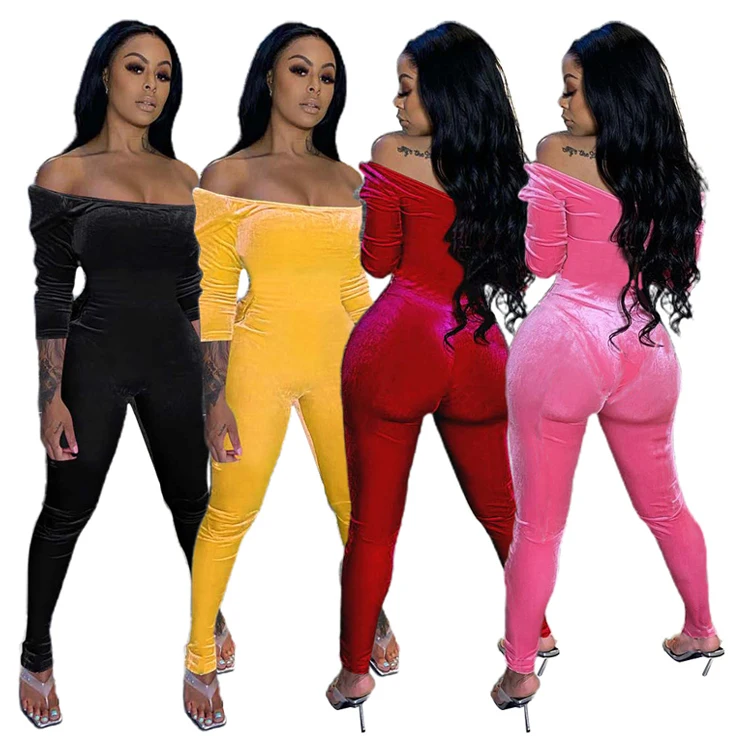 Amazon New One Piece Velvet Jumpsuit Sexy Casual Long Sleeve Bodycon Jumpsuit for Women, 2 options
Amazon New One Piece Velvet Jumpsuit Sexy Casual Long Sleeve Bodycon Jumpsuit for Women, 2 options