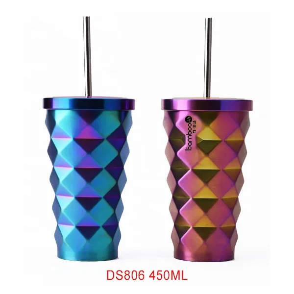 DS803 473ML/16OZ Wholesale insulated vacuum coffee mug 18/8 stainless steel coffee cup with straw
DS803 473ML/16OZ Wholesale insulated vacuum coffee mug 18/8 stainless steel coffee cup with straw