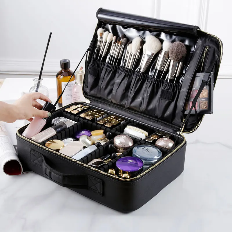 Rownyeon MOQ 1Pc Custom Big Large Beauty Makeup Case Cosmetic Make Up Case And Bag For Ladies, White and black
Rownyeon MOQ 1Pc Custom Big Large Beauty Makeup Case Cosmetic Make Up Case And Bag For Ladies, White and black