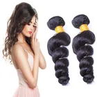 high quality loose wave human hair extension 100 malaysian virgin cuticle aligned hair with factory price