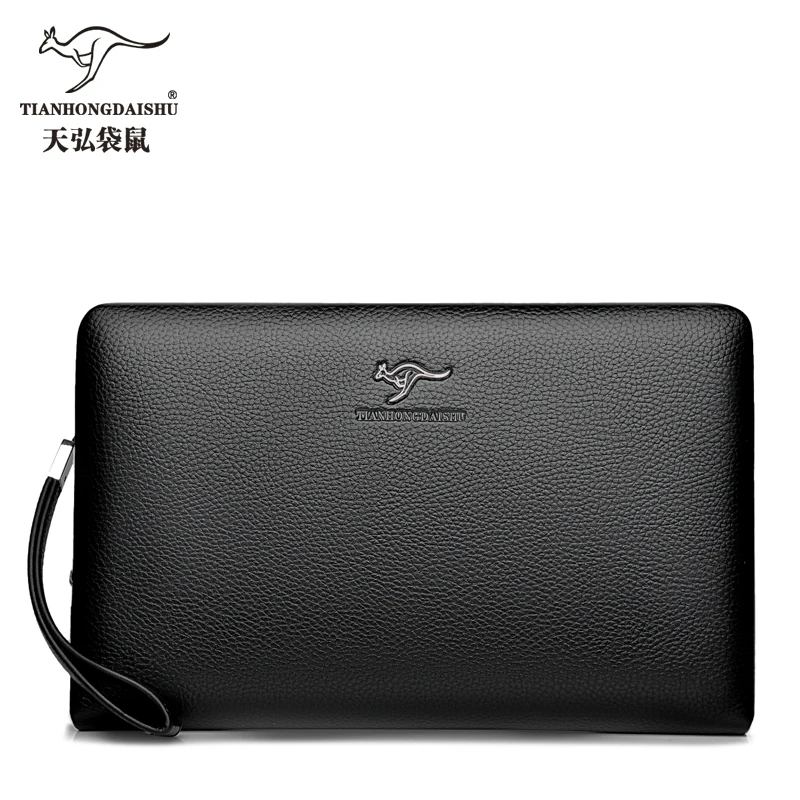 Custom Wholesale Handhold Envelope Pack High Quality PU leather Handhold Pack Daily Simple Clutch Men's Large Wallet, Black brown
Custom Wholesale Handhold Envelope Pack High Quality PU leather Handhold Pack Daily Simple Clutch Men's Large Wallet, Black brown