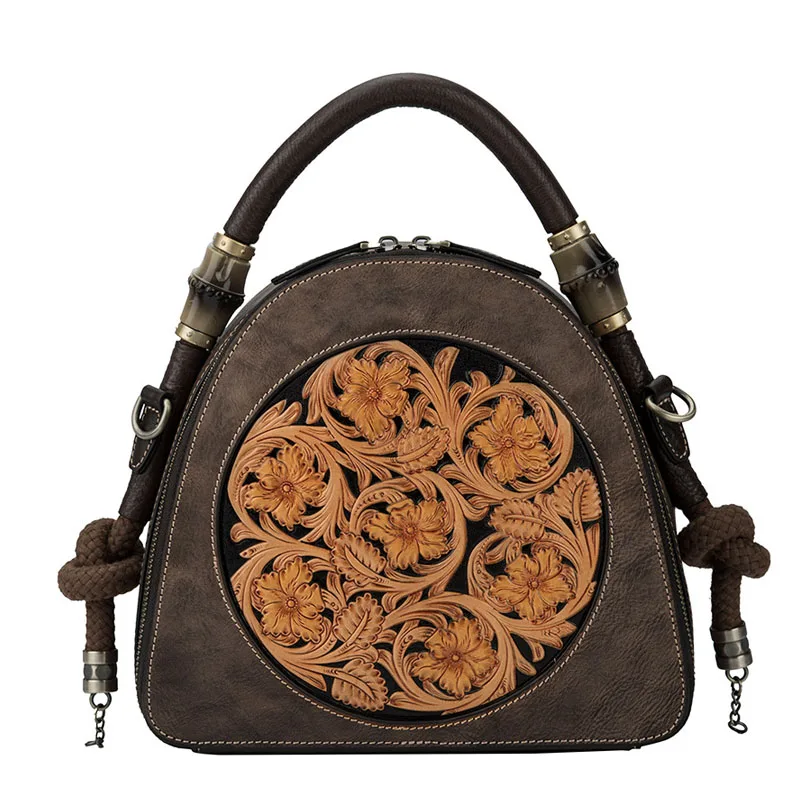 2021 Handmade Embossed Pattern Genuine Leather Ladies Half-Round Hand Bags Handbags, Coffee, wine red, pueple
2021 Handmade Embossed Pattern Genuine Leather Ladies Half-Round Hand Bags Handbags, Coffee, wine red, pueple
