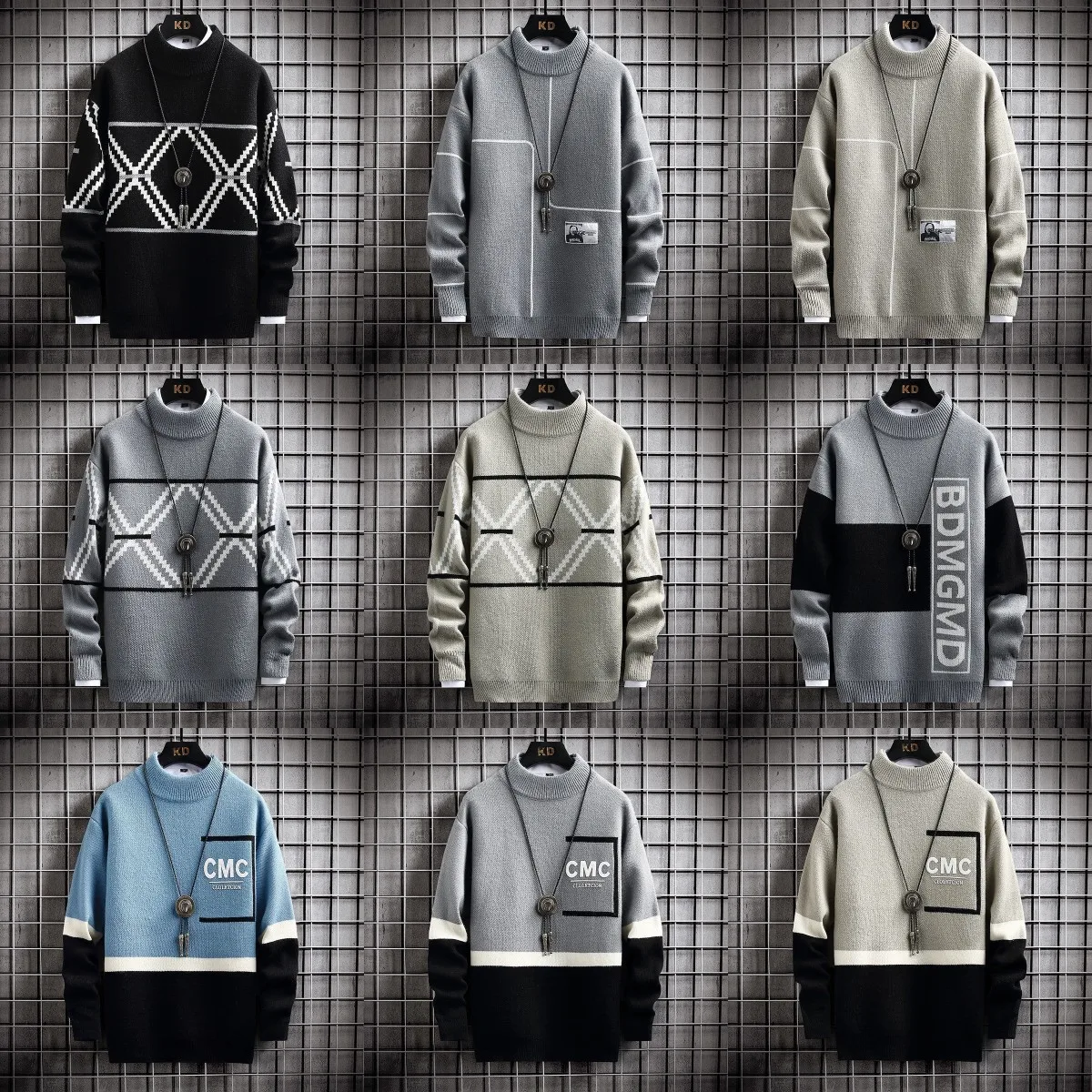 Stock clothing crew neck pullover Stretch cardigan sweater Slim youth sweaters turtleneck knitted mens sweaters
Stock clothing crew neck pullover Stretch cardigan sweater Slim youth sweaters turtleneck knitted mens sweaters