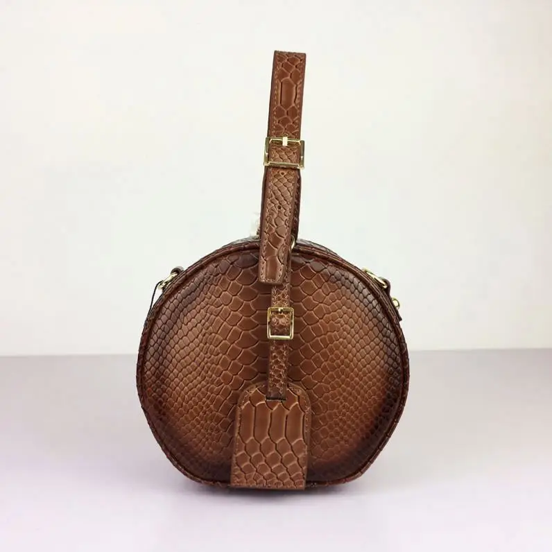Classical Round Shape Designer Luxury Bags Women Handbag Genuine Python Snake Skin Crossbody Bag, Customize
Classical Round Shape Designer Luxury Bags Women Handbag Genuine Python Snake Skin Crossbody Bag, Customize