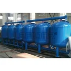 Shallow sand filter system for river water filtration