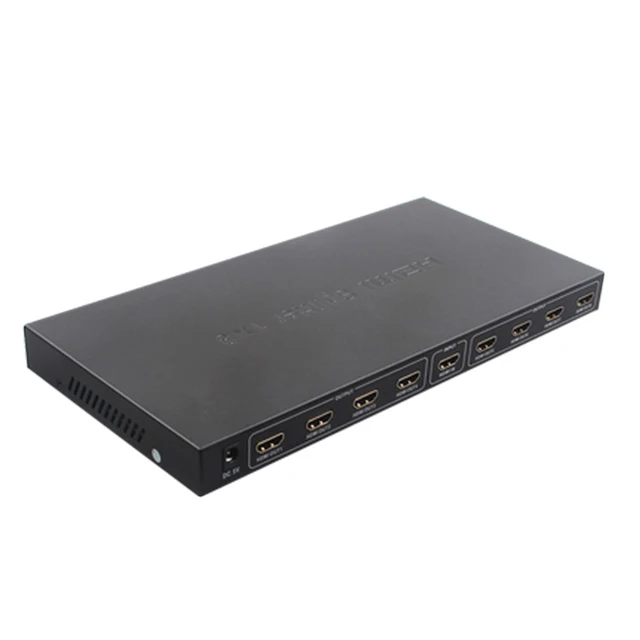 HD one-to-eight high-definition video splitter, one input and eight output hd splitter 8-channel video splitter
HD one-to-eight high-definition video splitter, one input and eight output hd splitter 8-channel video splitter