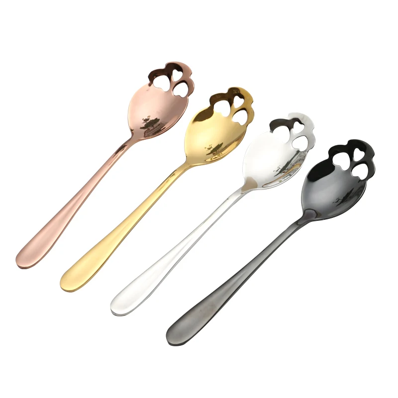 New Design Halloween shape Reusable Metal Stainless Steel Spoon Customized Coffee Spoon Logo, Silver, gold, rose gold, black
New Design Halloween shape Reusable Metal Stainless Steel Spoon Customized Coffee Spoon Logo, Silver, gold, rose gold, black