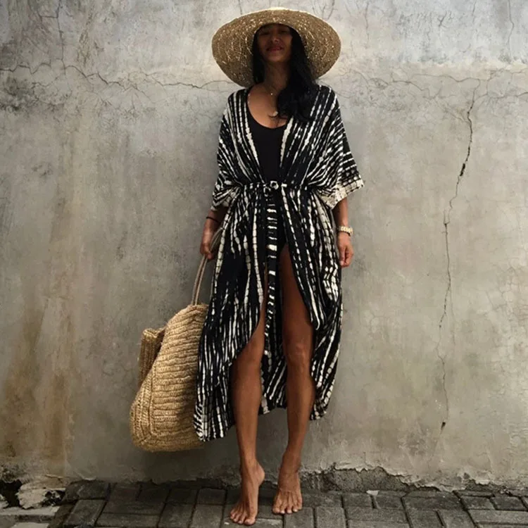 Hot Selling Strappy Long Sleeve One Piece V Neck Black Multi Stripe Women Swimwear & Beachwear
Hot Selling Strappy Long Sleeve One Piece V Neck Black Multi Stripe Women Swimwear & Beachwear