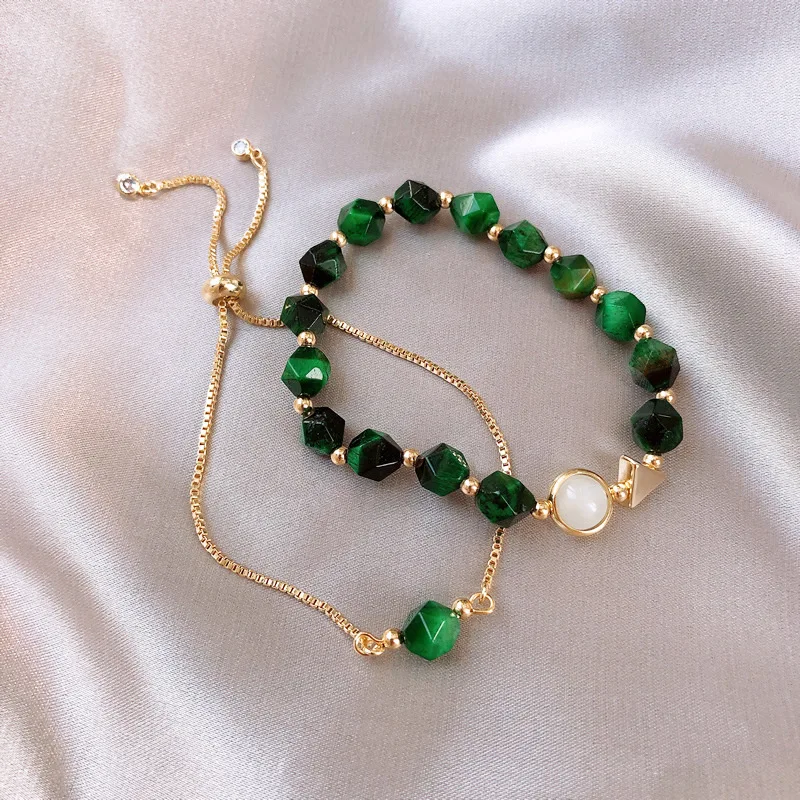 Barlaycs 2020 Fashion Luxury Vintage Handmade Adjustable Gold Plated Crystal Gem Bangle Bracelet Set for Women Men Accessories, Green
Barlaycs 2020 Fashion Luxury Vintage Handmade Adjustable Gold Plated Crystal Gem Bangle Bracelet Set for Women Men Accessories, Green