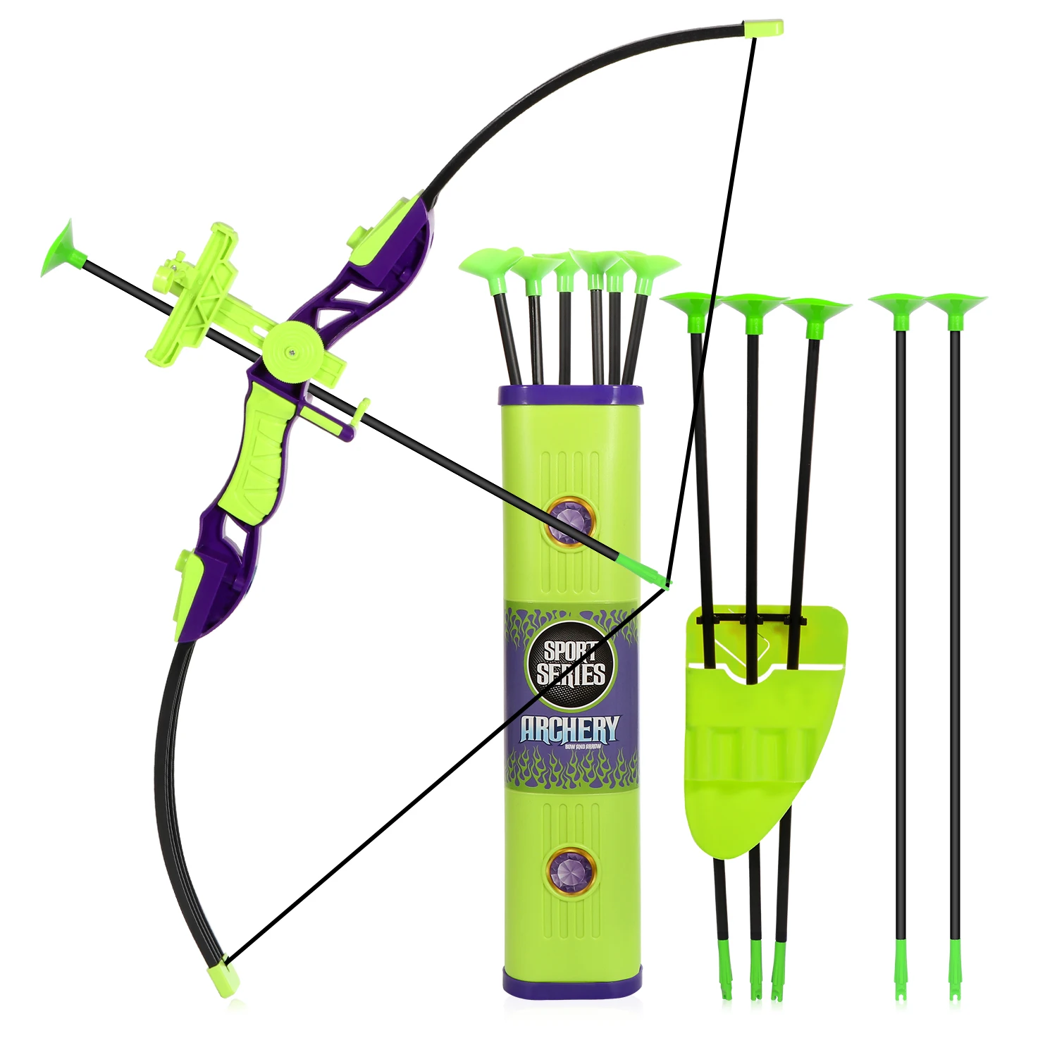 Exercise N Play Sport Series Archery Shooting Set Bow & Arrow Toy Basic Archery Set Outdoor Hunting Game for Kid
Exercise N Play Sport Series Archery Shooting Set Bow & Arrow Toy Basic Archery Set Outdoor Hunting Game for Kid