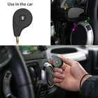 Factory direct sale CE ROHS FCC wireless audio adapter stereo handsfree kit 3.5mm aux car bluetooth receiver