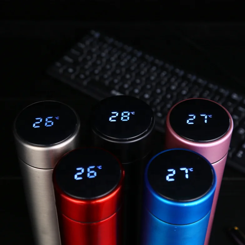Wholesale Custom Stainless Steel Led Temperature Display Vacuum Insulated Smart Water Bottle with Tea Infuser
Wholesale Custom Stainless Steel Led Temperature Display Vacuum Insulated Smart Water Bottle with Tea Infuser
