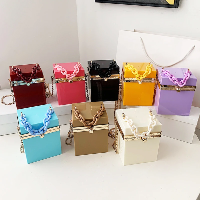 Fashion candy color PVC acrylic box bag women purses and handbags for women purses 2021, 6 colors
Fashion candy color PVC acrylic box bag women purses and handbags for women purses 2021, 6 colors