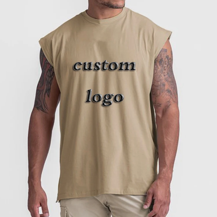Custom wholesale mens sportswear sleeveless fitness men's tank top, Customized color
Custom wholesale mens sportswear sleeveless fitness men's tank top, Customized color