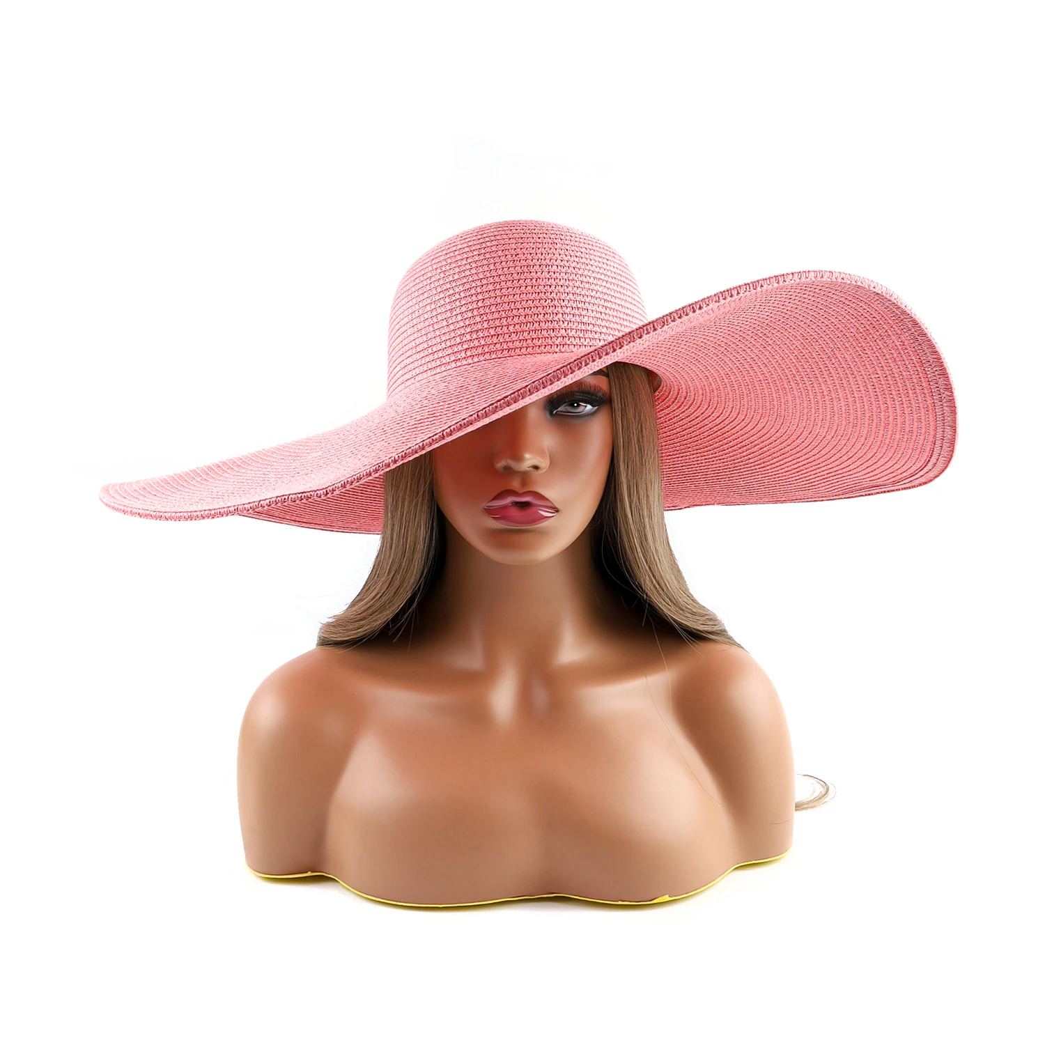 Premium Natural Foldable Straw Hat Breathable Church Hats Beach Hat for Women Ladies Girls
Premium Natural Foldable Straw Hat Breathable Church Hats Beach Hat for Women Ladies Girls