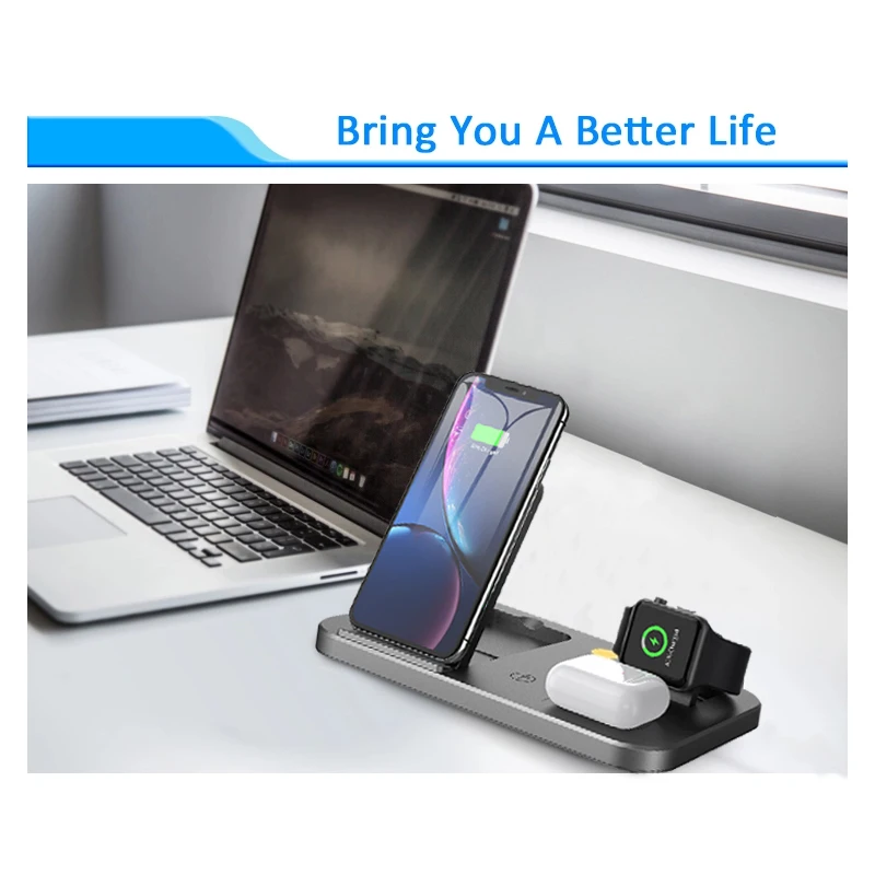 In One Sublimation Pad Phone Stand Charger Holder Adjustable Wireless Charger Station Best Quantity Private Design All Ce OEM 5W, Silver grey
In One Sublimation Pad Phone Stand Charger Holder Adjustable Wireless Charger Station Best Quantity Private Design All Ce OEM 5W, Silver grey