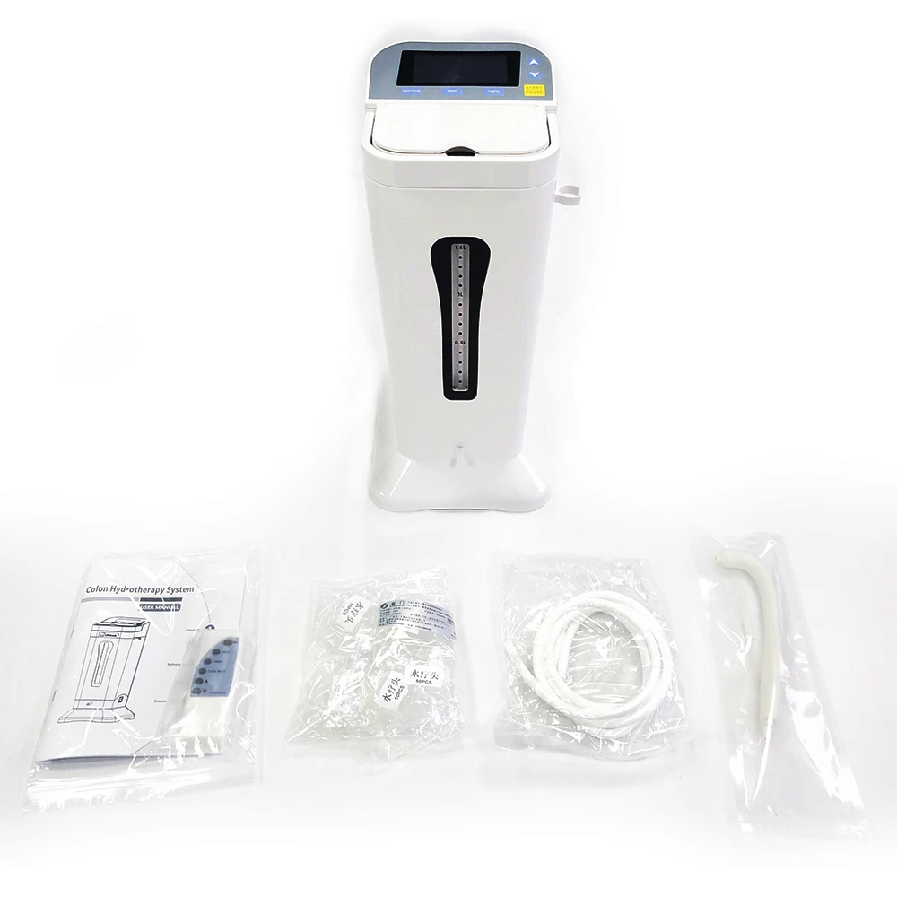 Home use intestinal spa equipment physical colon cleanser hydrotherapy machine, White
Home use intestinal spa equipment physical colon cleanser hydrotherapy machine, White