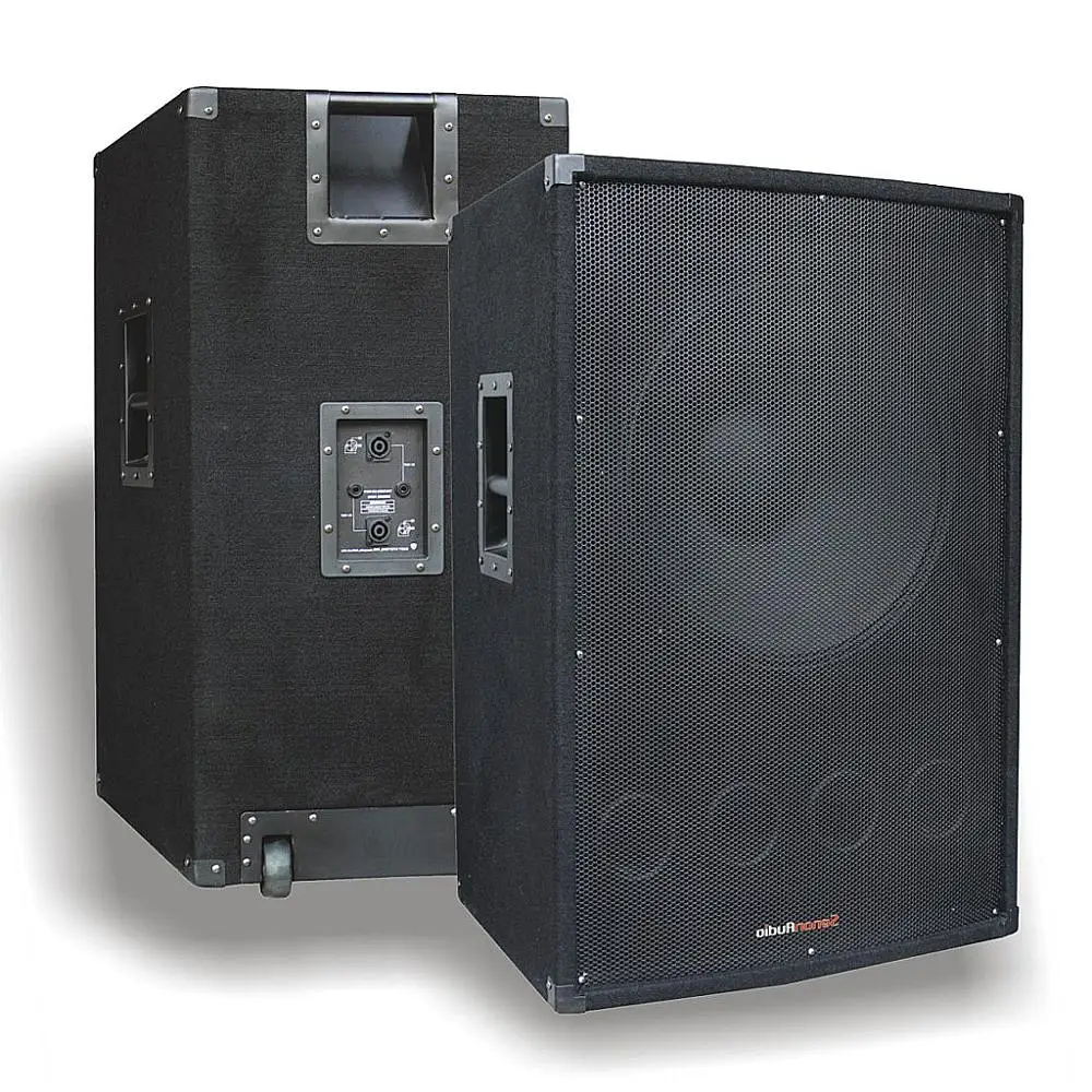 15 polegadas Audio Subwoofer Caixa De Som DJ 15 Polegadas Orador Estágio Profissional Orador PA Sistema de Som de Áudio profissional