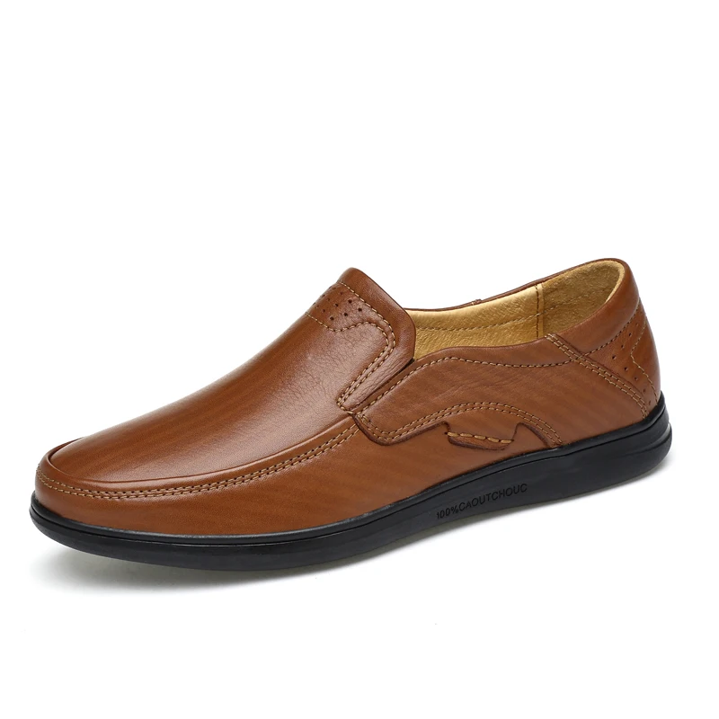 Office formal top quality genuine cow leather non slip rubber sole flats shoes men loafers for big size
Office formal top quality genuine cow leather non slip rubber sole flats shoes men loafers for big size