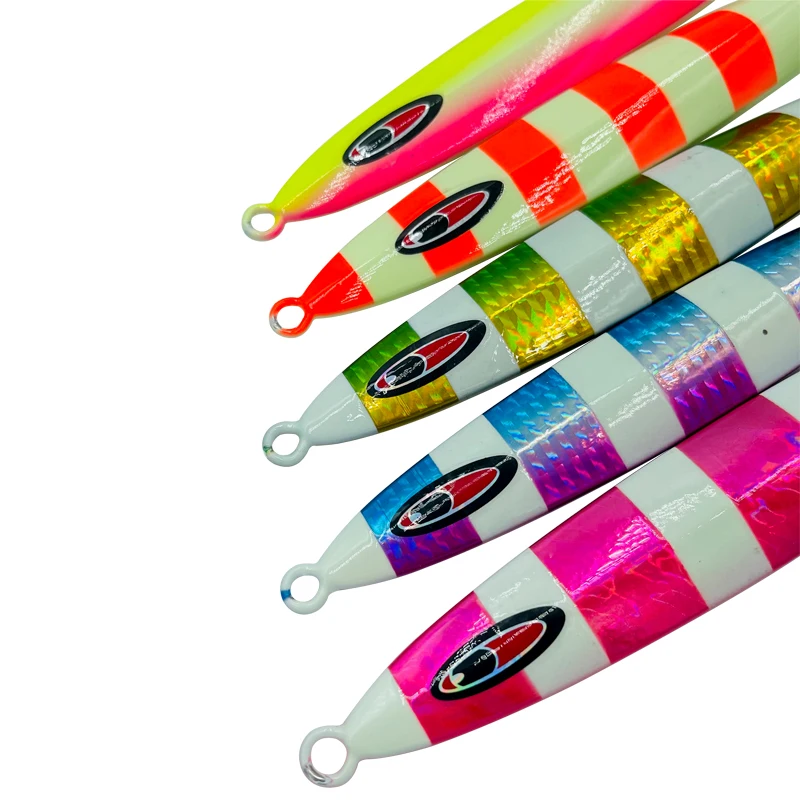 Weihai Fishing Lures Slow Pitch 200g/16cm Vertical Fishing Lures Sinking Metal Jigging lures, Vavious colors
Weihai Fishing Lures Slow Pitch 200g/16cm Vertical Fishing Lures Sinking Metal Jigging lures, Vavious colors