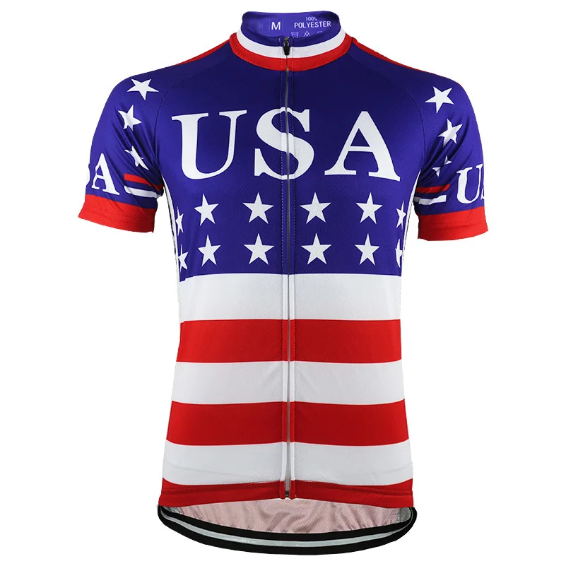 HIRBGOD NR161 United States cycling jersey Men's cycling clothing short sleeve bike jersey spot cycling wear
HIRBGOD NR161 United States cycling jersey Men's cycling clothing short sleeve bike jersey spot cycling wear