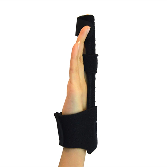 Factory OEM Hot Sale Adjustable Finger Brace Medical Finger Pain Relief Finger Splints, Black
Factory OEM Hot Sale Adjustable Finger Brace Medical Finger Pain Relief Finger Splints, Black