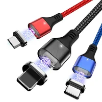 2020 New Design 3A Magnetic USB Data Charger Cable Line Type-C Android IOS Fast Charging 3in1 USB Cable Cell Phone Charger Cable
2020 New Design 3A Magnetic USB Data Charger Cable Line Type-C Android IOS Fast Charging 3in1 USB Cable Cell Phone Charger Cable