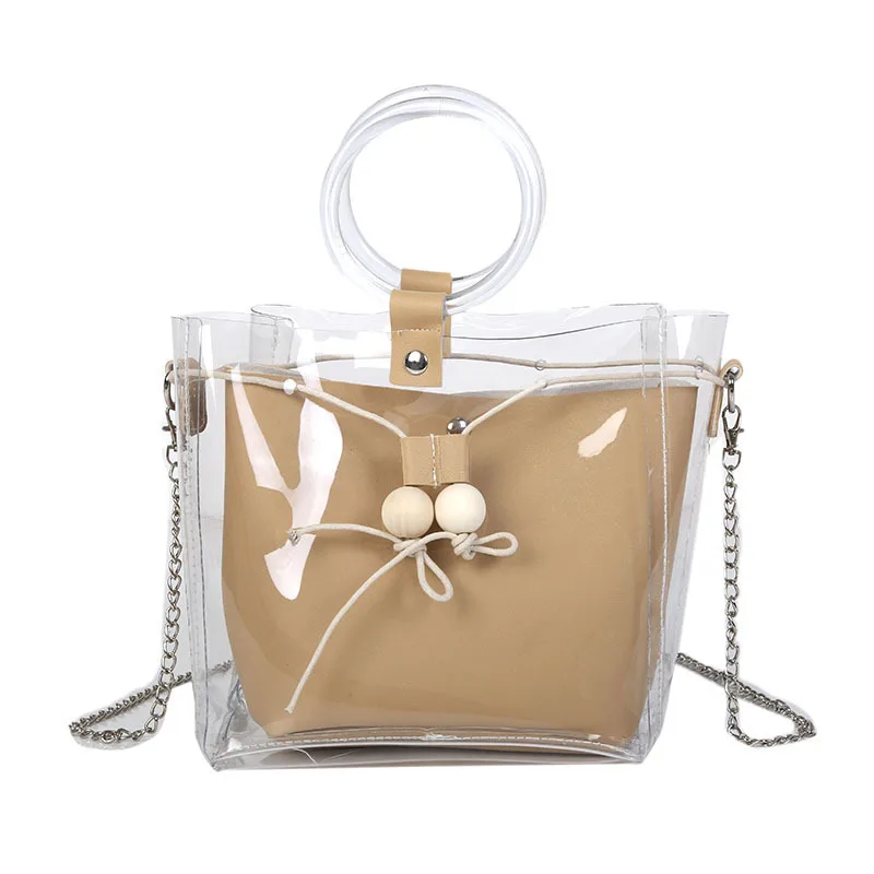 Custom transparent pvc bucket clear tote bag,plain clear pvc tote bag transparent bag,leather pvc handbag luxury tote square bag
Custom transparent pvc bucket clear tote bag,plain clear pvc tote bag transparent bag,leather pvc handbag luxury tote square bag