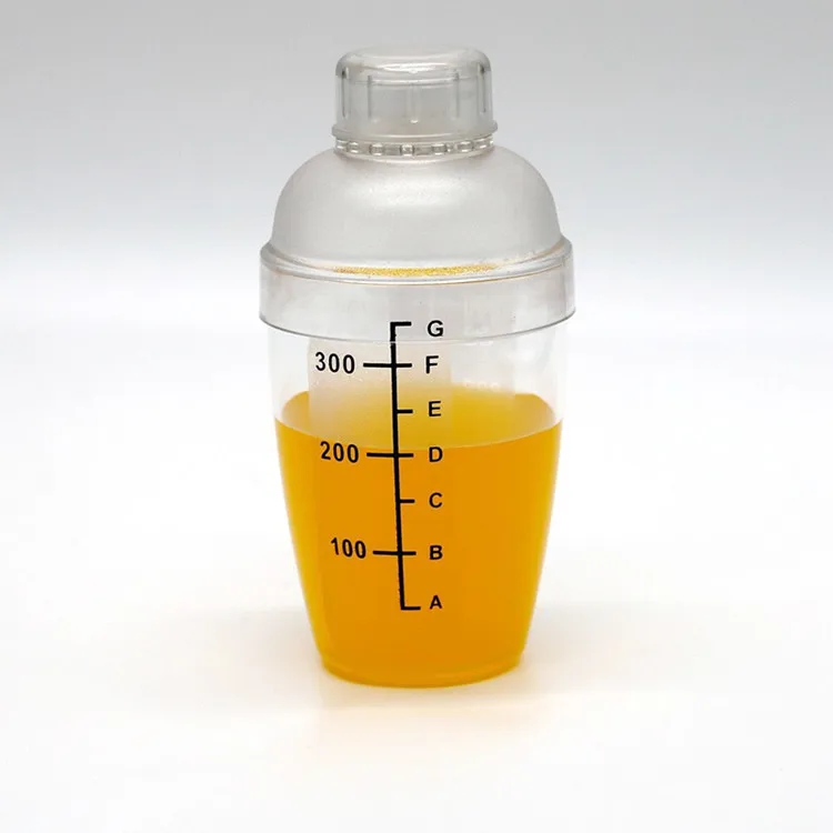 Plastic Boston Cocktail Cobbler Shacker 350ml bar shaker Drink mixer boba tea shaker
Plastic Boston Cocktail Cobbler Shacker 350ml bar shaker Drink mixer boba tea shaker