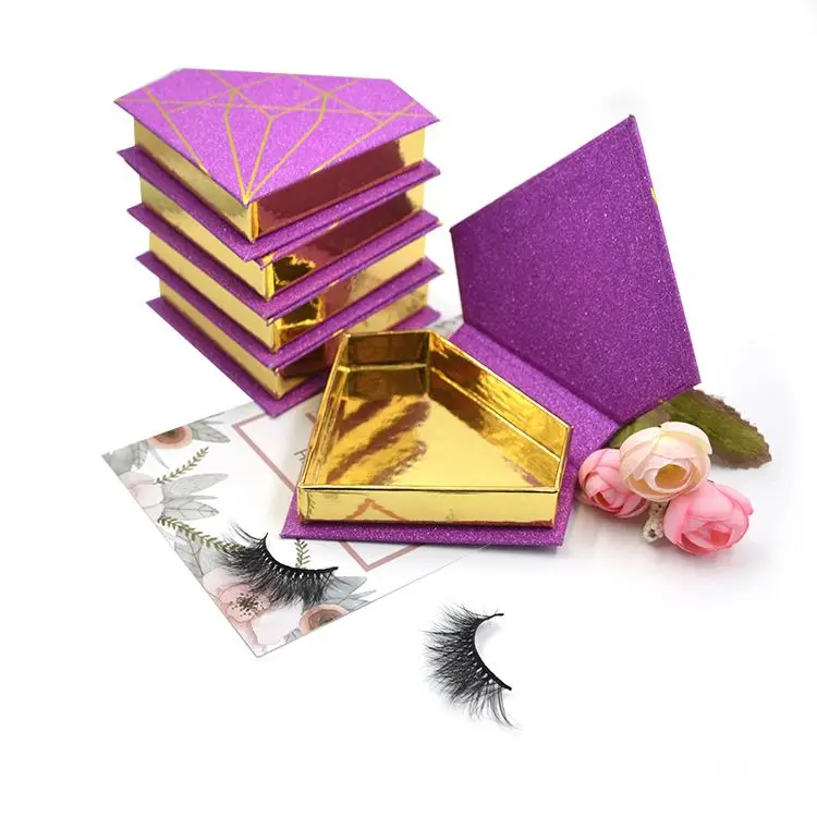 3D Mink Eyelash Crown Shape Pink Purple Eyelash Packaging Case For 25MM Mink Eyelashes
3D Mink Eyelash Crown Shape Pink Purple Eyelash Packaging Case For 25MM Mink Eyelashes