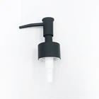 Chinese supplier good quality new style durable zinc alloy metal shampoo black soap dispenser pump for shower cream