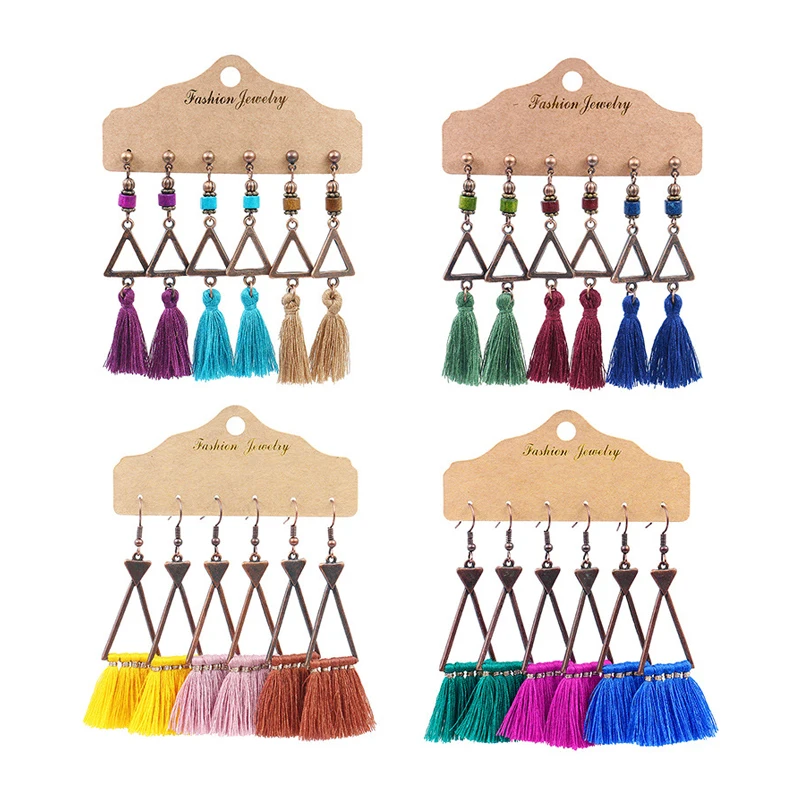 New Fashion Geometric Hoop Earrings For Women Vintage Rhombus Tassel Big Earrings Set 2020 Female Bohemian Jewelry, As picture
New Fashion Geometric Hoop Earrings For Women Vintage Rhombus Tassel Big Earrings Set 2020 Female Bohemian Jewelry, As picture