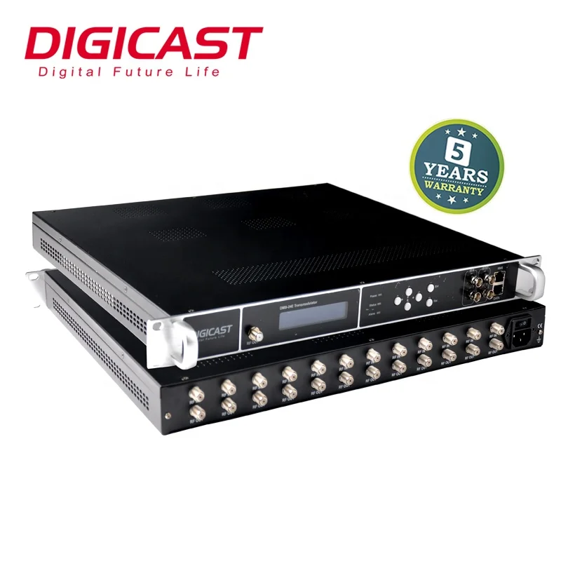 Rf Digital Encoder Modulator Super Brand Dvb S2 To Dvb T Dual Power