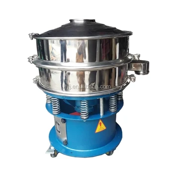 Industrial Double Deck Small Circle Vibrating Screen Rotating Wet Sieve Shaker